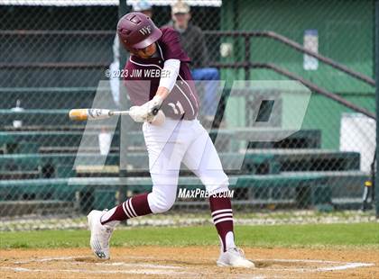 Thumbnail 2 in McCurtain vs Webbers Falls (Riverside Conference tournament) photogallery.