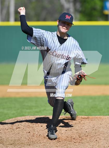 Thumbnail 2 in McCurtain vs Webbers Falls (Riverside Conference tournament) photogallery.