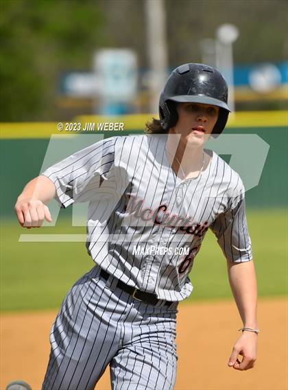 Thumbnail 3 in McCurtain vs Webbers Falls (Riverside Conference tournament) photogallery.