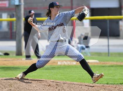 Thumbnail 2 in McCurtain vs Webbers Falls (Riverside Conference tournament) photogallery.