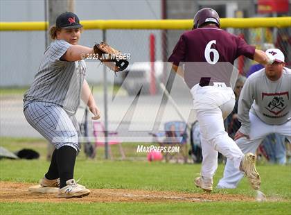 Thumbnail 1 in McCurtain vs Webbers Falls (Riverside Conference tournament) photogallery.