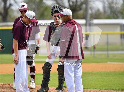 Thumbnail 3 in McCurtain vs Webbers Falls (Riverside Conference tournament) photogallery.