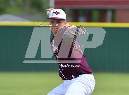 Thumbnail 1 in McCurtain vs Webbers Falls (Riverside Conference tournament) photogallery.