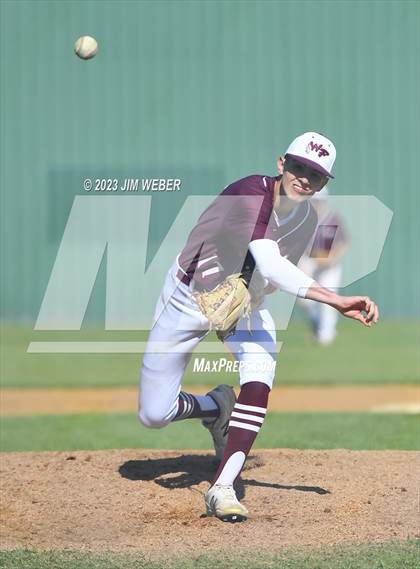Thumbnail 3 in McCurtain vs Webbers Falls (Riverside Conference tournament) photogallery.