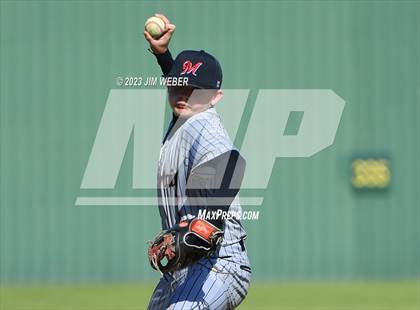 Thumbnail 3 in McCurtain vs Webbers Falls (Riverside Conference tournament) photogallery.
