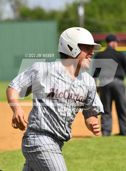 Thumbnail 1 in McCurtain vs Webbers Falls (Riverside Conference tournament) photogallery.