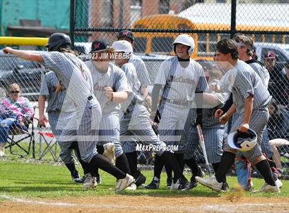 Thumbnail 2 in McCurtain vs Webbers Falls (Riverside Conference tournament) photogallery.