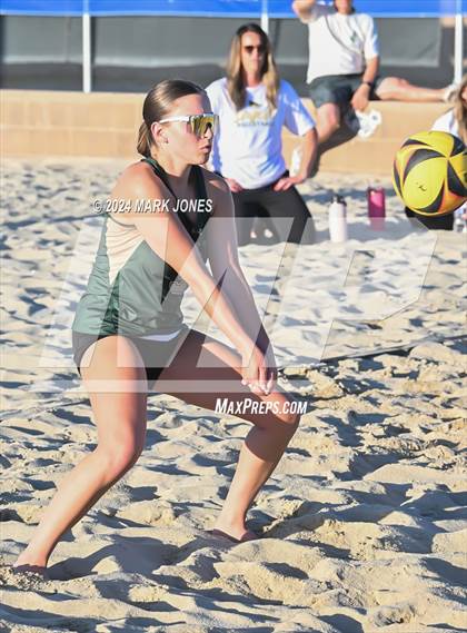 Thumbnail 1 in Notre Dame Prep vs. Skyline (AIA DI Pairs Round 1 Playoff) photogallery.
