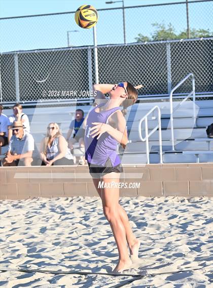 Thumbnail 1 in Notre Dame Prep vs. Skyline (AIA DI Pairs Round 1 Playoff) photogallery.