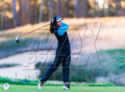 Thumbnail 3 in 2015 CIF Girls State Golf Championship (Poppy Hills GC) photogallery.