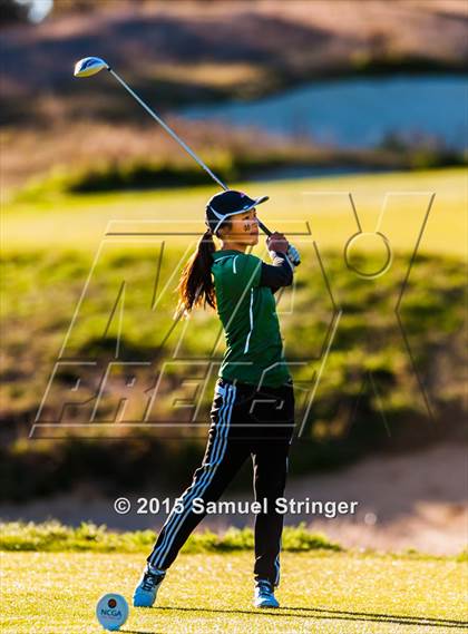 Thumbnail 2 in 2015 CIF Girls State Golf Championship (Poppy Hills GC) photogallery.