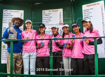 Thumbnail 1 in 2015 CIF Girls State Golf Championship (Poppy Hills GC) photogallery.