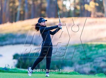 Thumbnail 2 in 2015 CIF Girls State Golf Championship (Poppy Hills GC) photogallery.