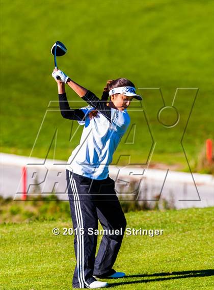 Thumbnail 2 in 2015 CIF Girls State Golf Championship (Poppy Hills GC) photogallery.