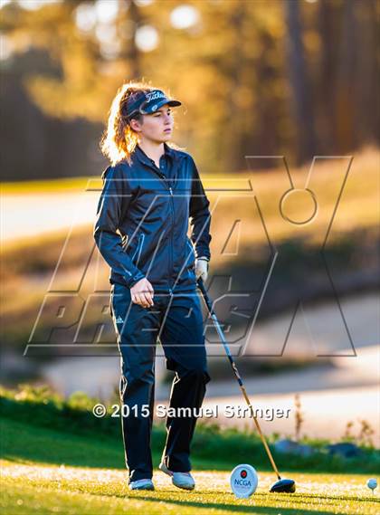Thumbnail 3 in 2015 CIF Girls State Golf Championship (Poppy Hills GC) photogallery.