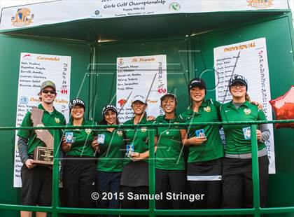 Thumbnail 1 in 2015 CIF Girls State Golf Championship (Poppy Hills GC) photogallery.