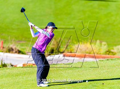 Thumbnail 3 in 2015 CIF Girls State Golf Championship (Poppy Hills GC) photogallery.