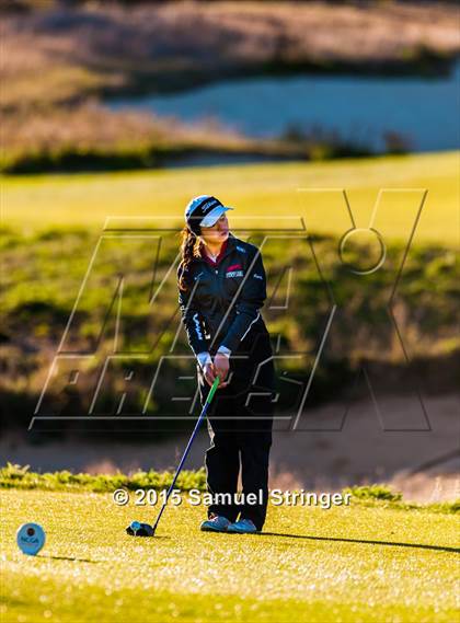Thumbnail 2 in 2015 CIF Girls State Golf Championship (Poppy Hills GC) photogallery.