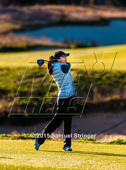 Thumbnail 2 in 2015 CIF Girls State Golf Championship (Poppy Hills GC) photogallery.