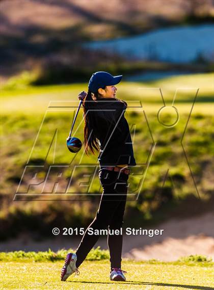 Thumbnail 2 in 2015 CIF Girls State Golf Championship (Poppy Hills GC) photogallery.
