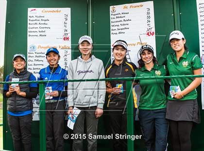 Thumbnail 1 in 2015 CIF Girls State Golf Championship (Poppy Hills GC) photogallery.