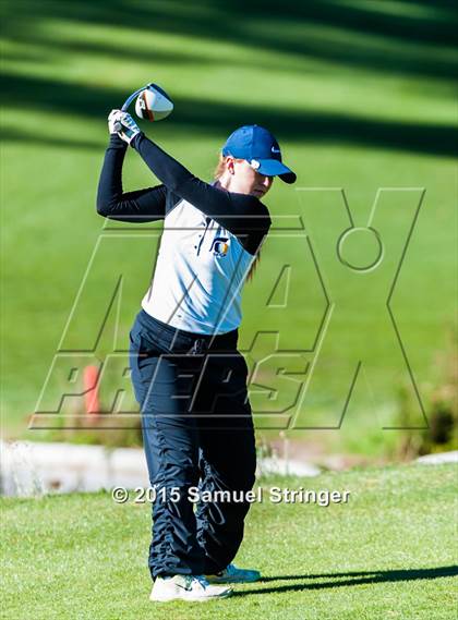 Thumbnail 3 in 2015 CIF Girls State Golf Championship (Poppy Hills GC) photogallery.