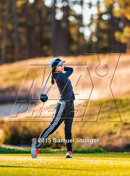 Thumbnail 2 in 2015 CIF Girls State Golf Championship (Poppy Hills GC) photogallery.