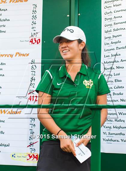 Thumbnail 3 in 2015 CIF Girls State Golf Championship (Poppy Hills GC) photogallery.