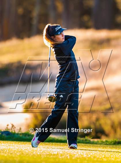 Thumbnail 3 in 2015 CIF Girls State Golf Championship (Poppy Hills GC) photogallery.