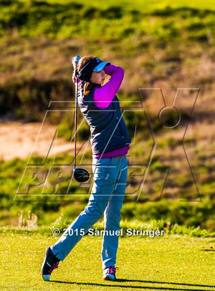 Thumbnail 2 in 2015 CIF Girls State Golf Championship (Poppy Hills GC) photogallery.