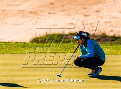 Thumbnail 2 in 2015 CIF Girls State Golf Championship (Poppy Hills GC) photogallery.