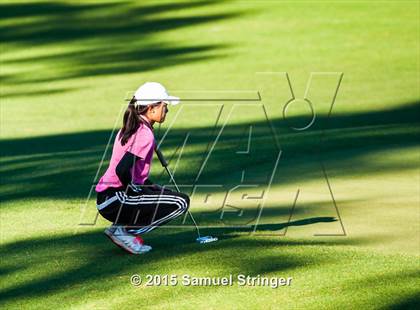 Thumbnail 2 in 2015 CIF Girls State Golf Championship (Poppy Hills GC) photogallery.