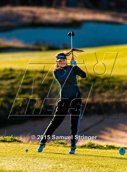 Thumbnail 3 in 2015 CIF Girls State Golf Championship (Poppy Hills GC) photogallery.