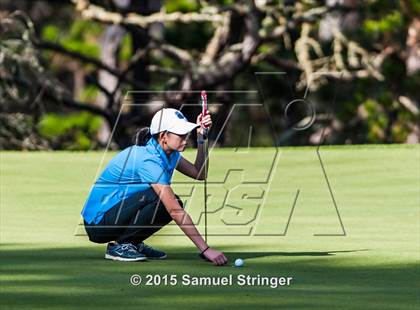 Thumbnail 2 in 2015 CIF Girls State Golf Championship (Poppy Hills GC) photogallery.