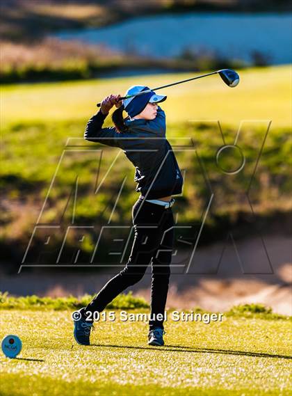 Thumbnail 3 in 2015 CIF Girls State Golf Championship (Poppy Hills GC) photogallery.