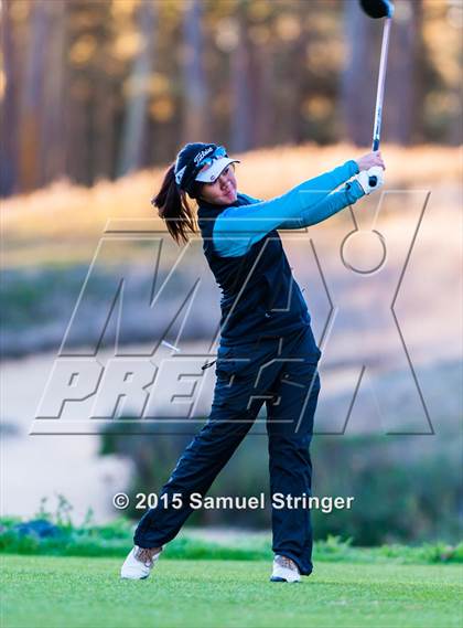 Thumbnail 2 in 2015 CIF Girls State Golf Championship (Poppy Hills GC) photogallery.
