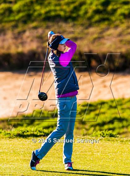 Thumbnail 1 in 2015 CIF Girls State Golf Championship (Poppy Hills GC) photogallery.