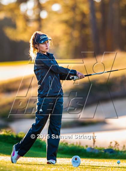 Thumbnail 1 in 2015 CIF Girls State Golf Championship (Poppy Hills GC) photogallery.