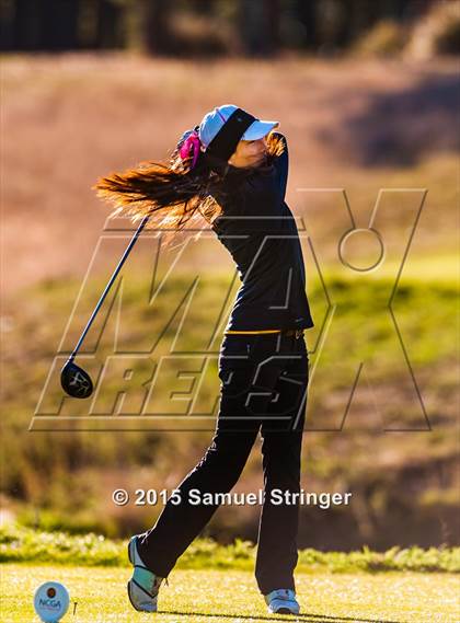 Thumbnail 3 in 2015 CIF Girls State Golf Championship (Poppy Hills GC) photogallery.