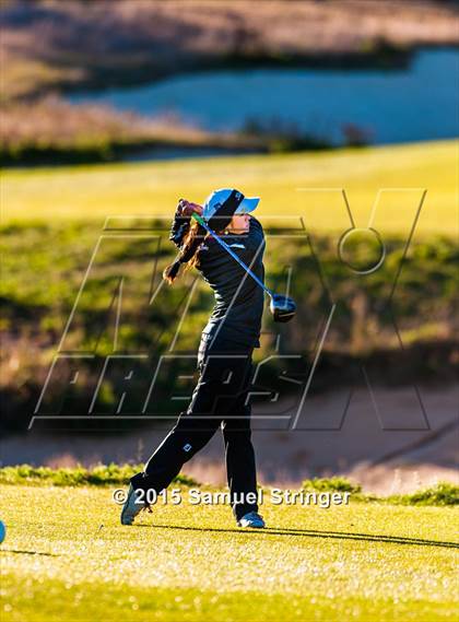 Thumbnail 3 in 2015 CIF Girls State Golf Championship (Poppy Hills GC) photogallery.