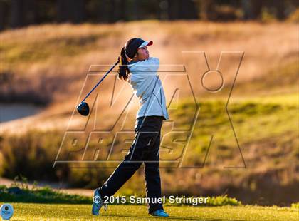 Thumbnail 2 in 2015 CIF Girls State Golf Championship (Poppy Hills GC) photogallery.