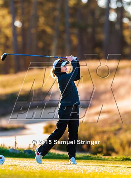 Thumbnail 2 in 2015 CIF Girls State Golf Championship (Poppy Hills GC) photogallery.