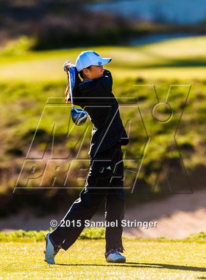 Thumbnail 2 in 2015 CIF Girls State Golf Championship (Poppy Hills GC) photogallery.