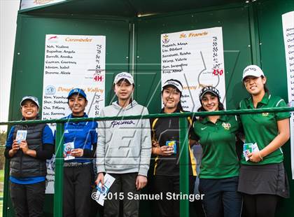 Thumbnail 2 in 2015 CIF Girls State Golf Championship (Poppy Hills GC) photogallery.