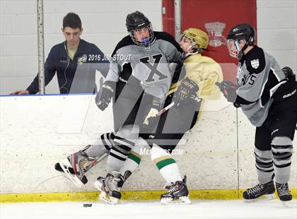 Thumbnail 3 in Notre Dame-West Haven vs. Xavier (Carrano Cup Consolation) photogallery.
