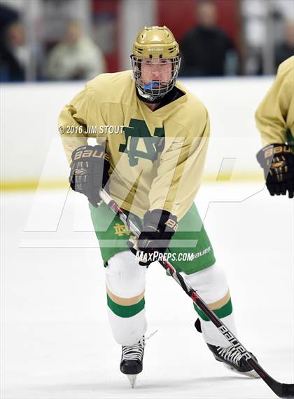 Thumbnail 1 in Notre Dame-West Haven vs. Xavier (Carrano Cup Consolation) photogallery.