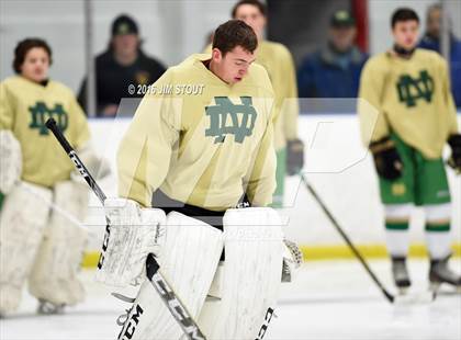 Thumbnail 3 in Notre Dame-West Haven vs. Xavier (Carrano Cup Consolation) photogallery.