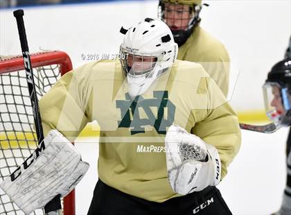 Thumbnail 2 in Notre Dame-West Haven vs. Xavier (Carrano Cup Consolation) photogallery.
