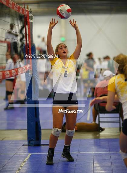 Thumbnail 3 in Sutter vs Lincoln (CIVT Pre-season Varsity Tournament) photogallery.