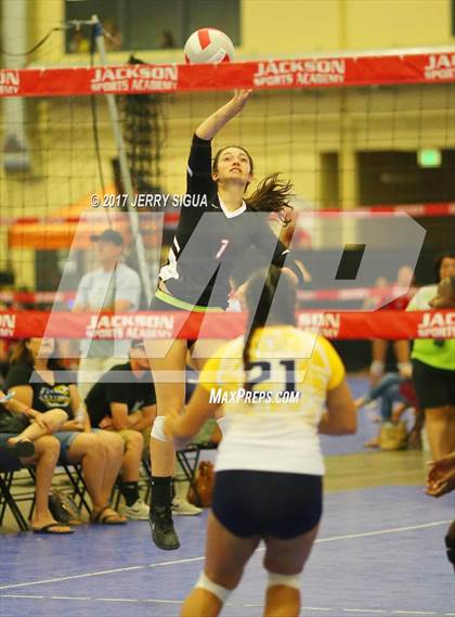 Thumbnail 1 in Sutter vs Lincoln (CIVT Pre-season Varsity Tournament) photogallery.